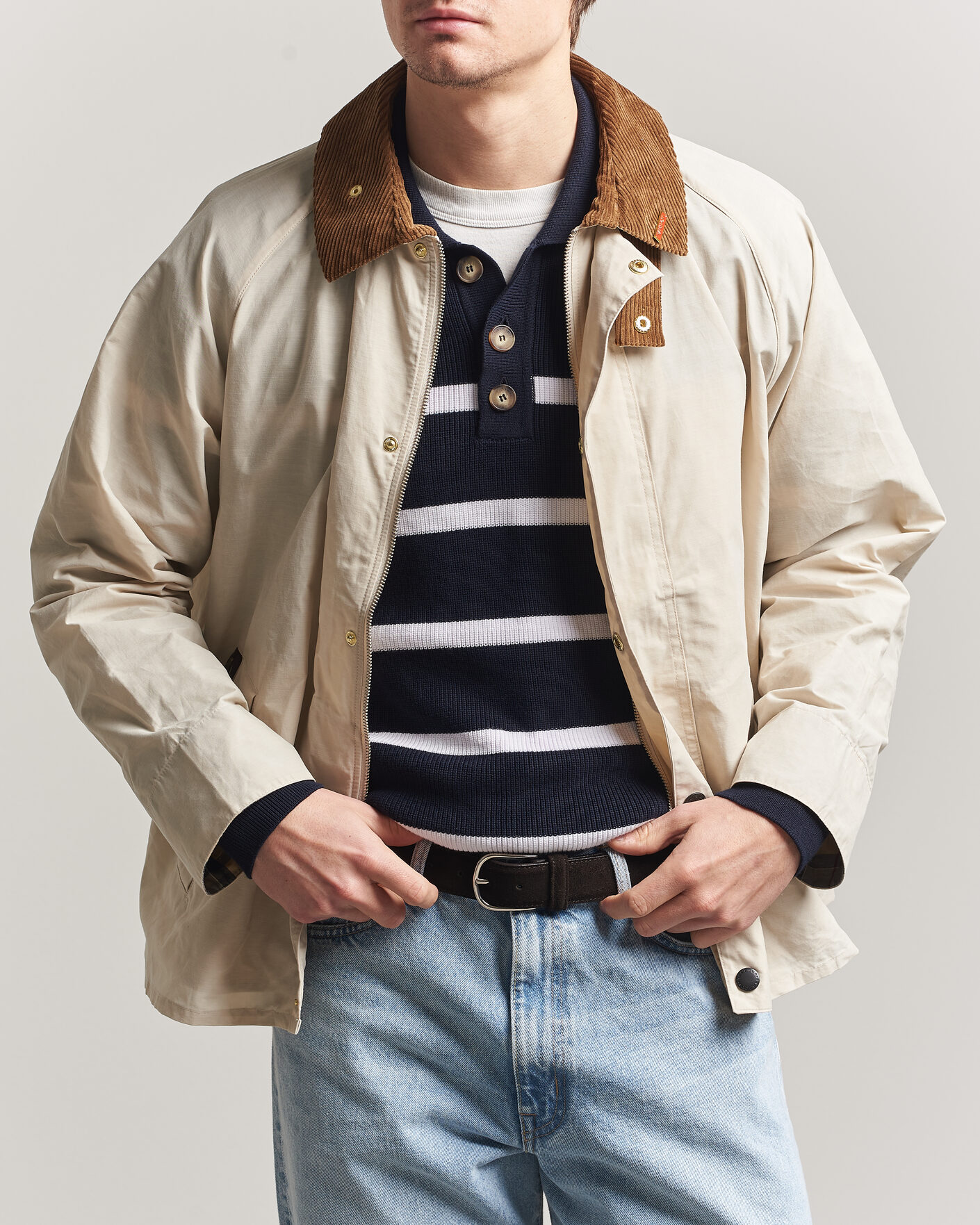 Mies | Takit | Barbour Lifestyle | Icons Transport Casual Jacket Oatmeal