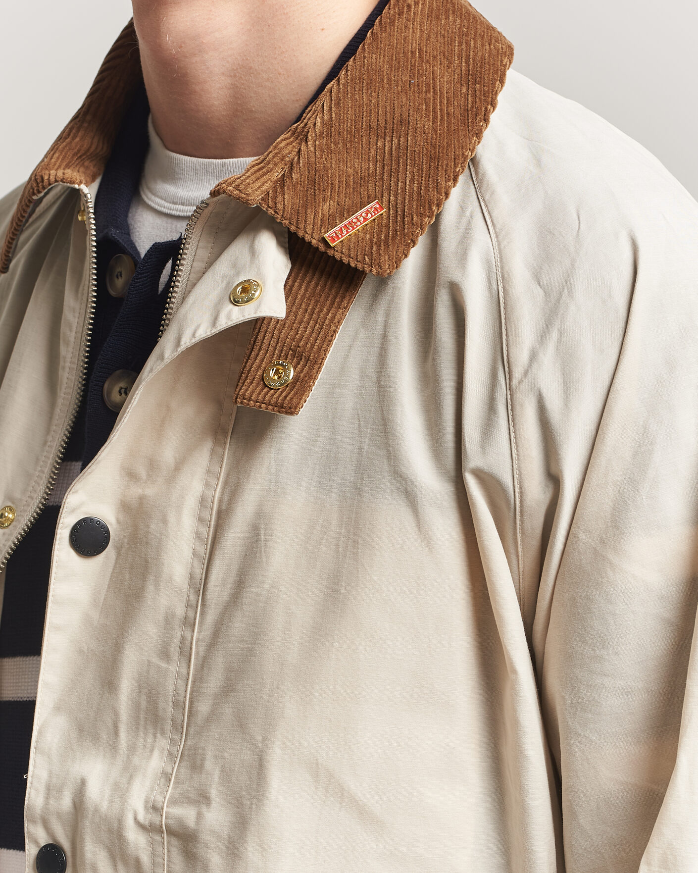 Mies | Takit | Barbour Lifestyle | Icons Transport Casual Jacket Oatmeal