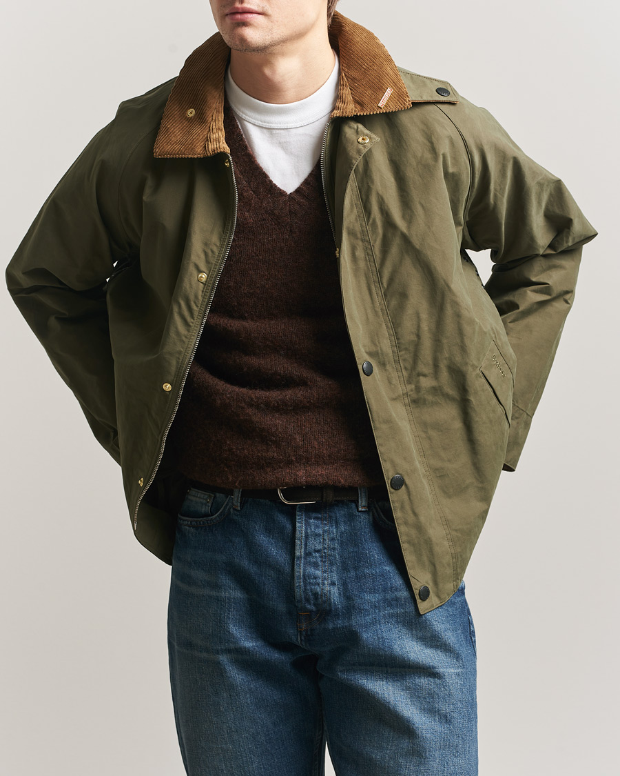 Mies | Takit | Barbour Lifestyle | Icons Transport Casual Jacket Ivy Green