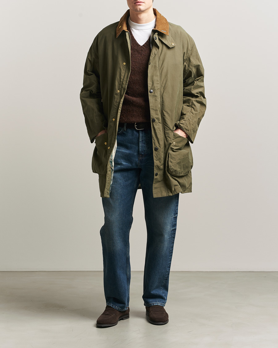 Mies | Takit | Barbour Lifestyle | Icons Border Casual jacket Ivy Green