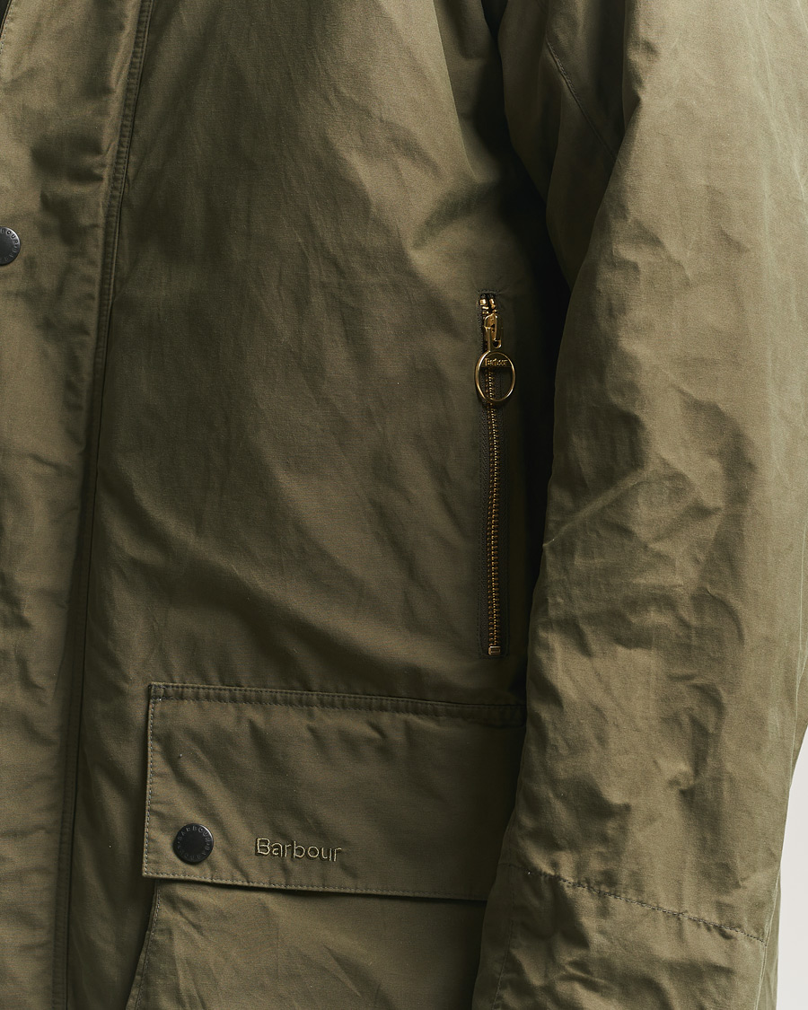 Mies | Takit | Barbour Lifestyle | Icons Border Casual jacket Ivy Green