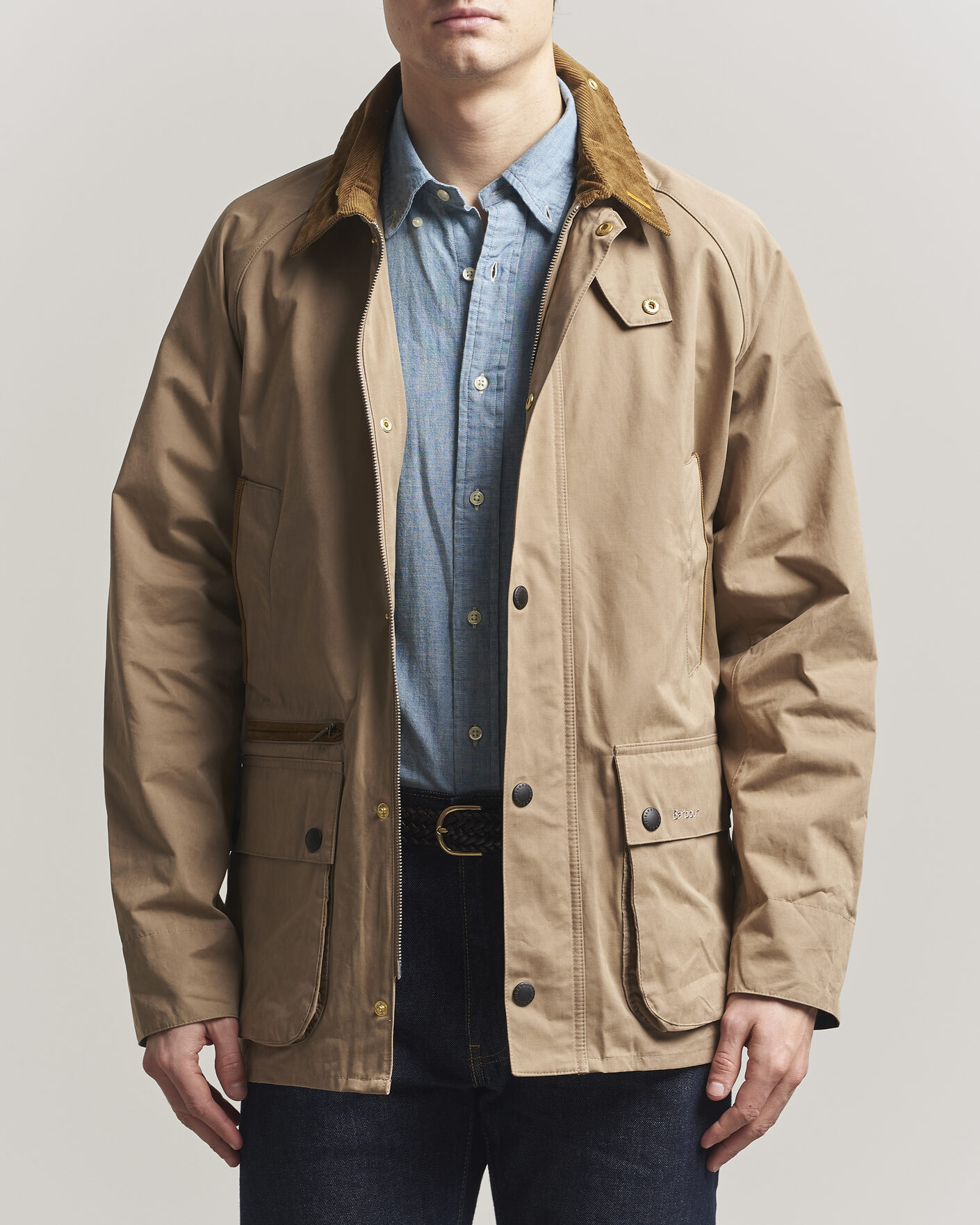 Mies | Takit | Barbour Lifestyle | Icons Bedale Casual Jacket Military Brown