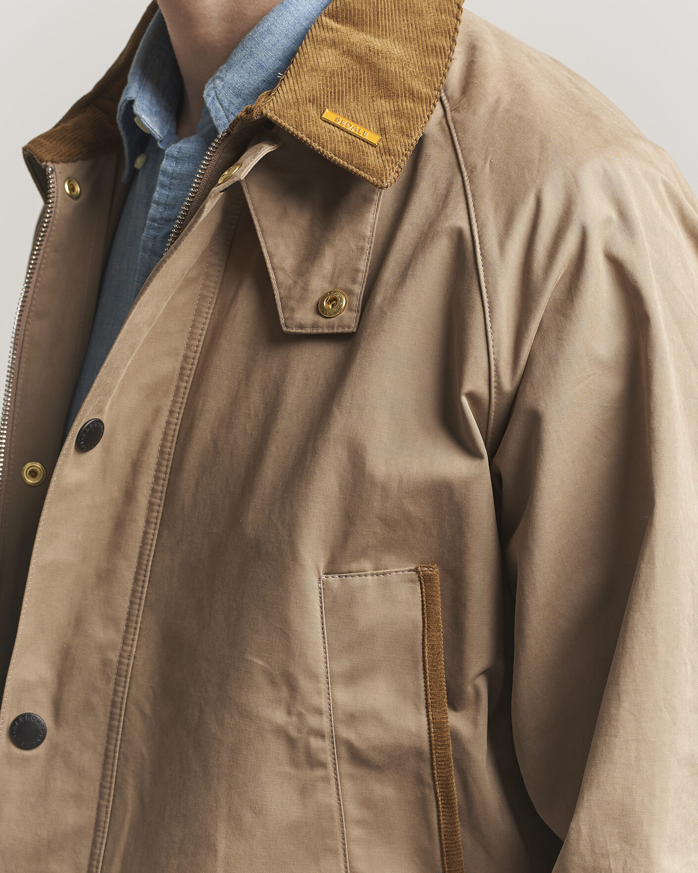 Mies | Takit | Barbour Lifestyle | Icons Bedale Casual Jacket Military Brown