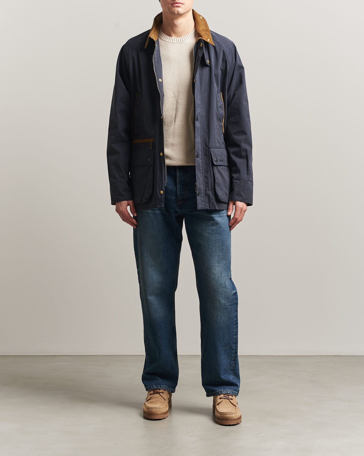Mies | Takit | Barbour Lifestyle | Icons Bedale Casual Jacket Navy