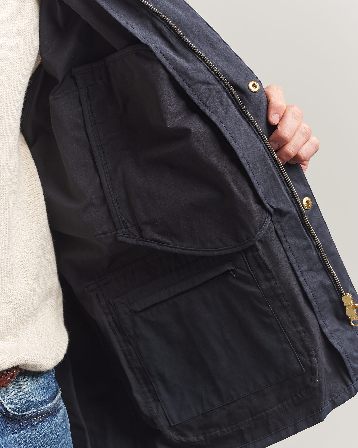 Mies | Takit | Barbour Lifestyle | Icons Bedale Casual Jacket Navy