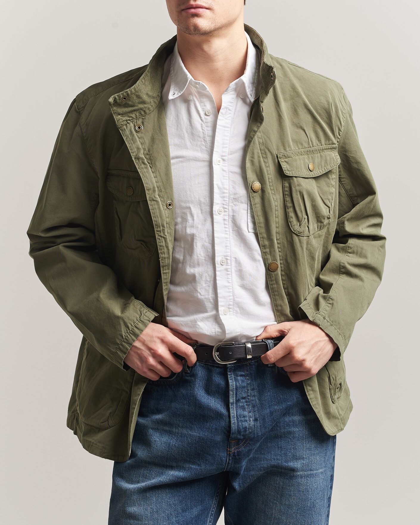 Mies | Takit | Barbour Lifestyle | Ogston Casual Jacket Dusty Olive
