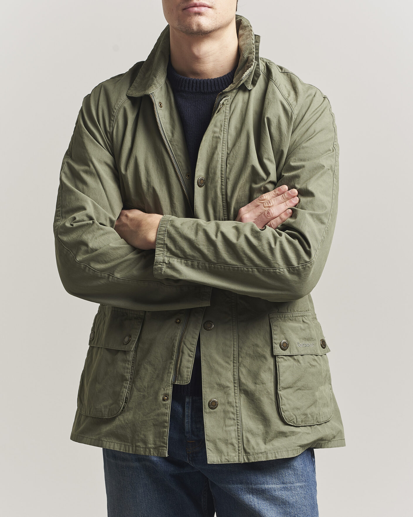 Mies | Takit | Barbour Lifestyle | Ashby Casual Jacket Dusty Olive