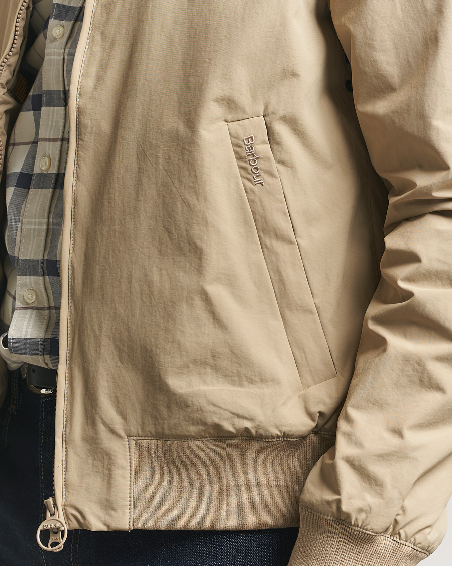 Mies | Takit | Barbour Lifestyle | Royston Casual Harrington Jacket Washed Stone