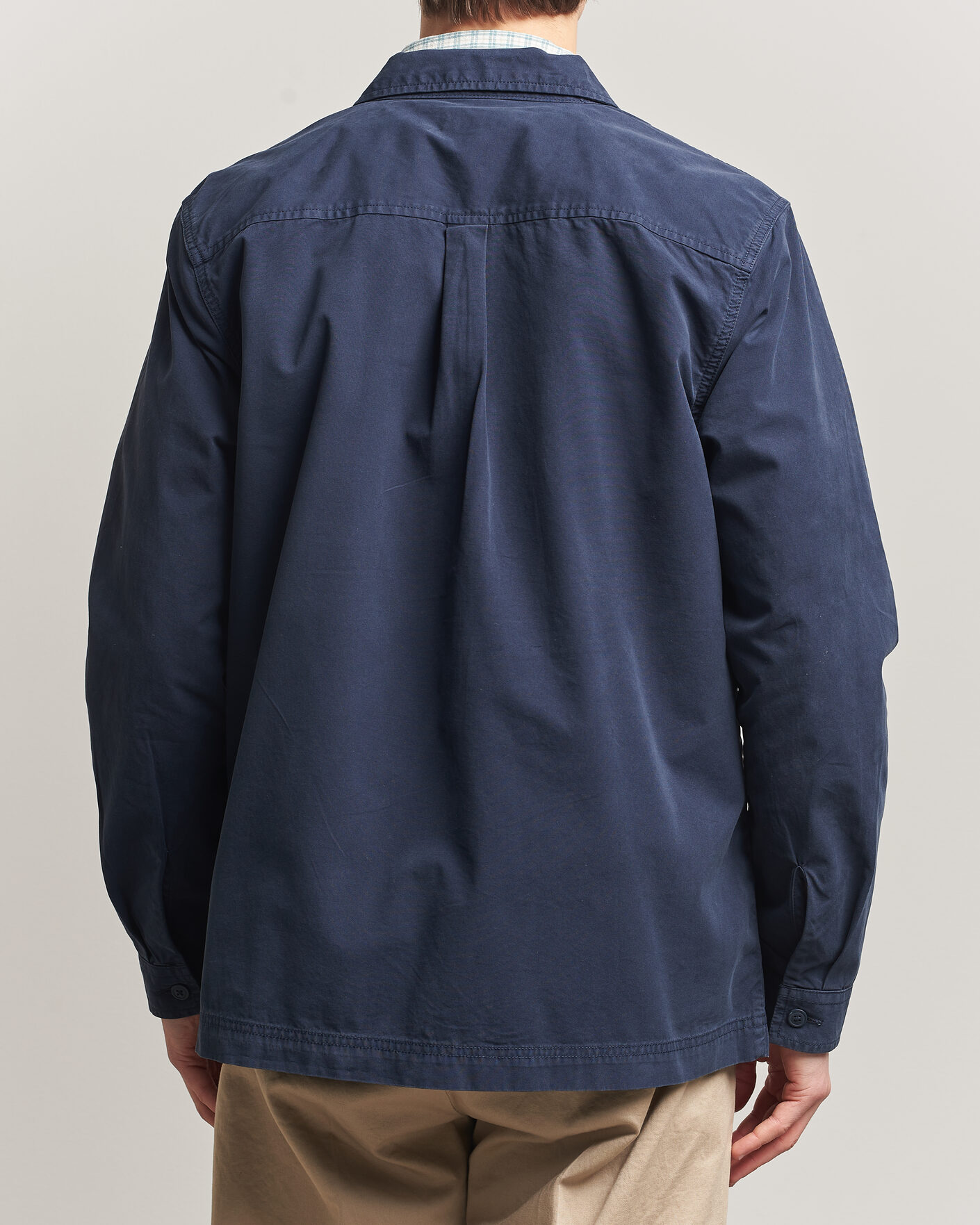 Mies | Kauluspaidat | Barbour Lifestyle | Glendale Zip Overshirt Navy
