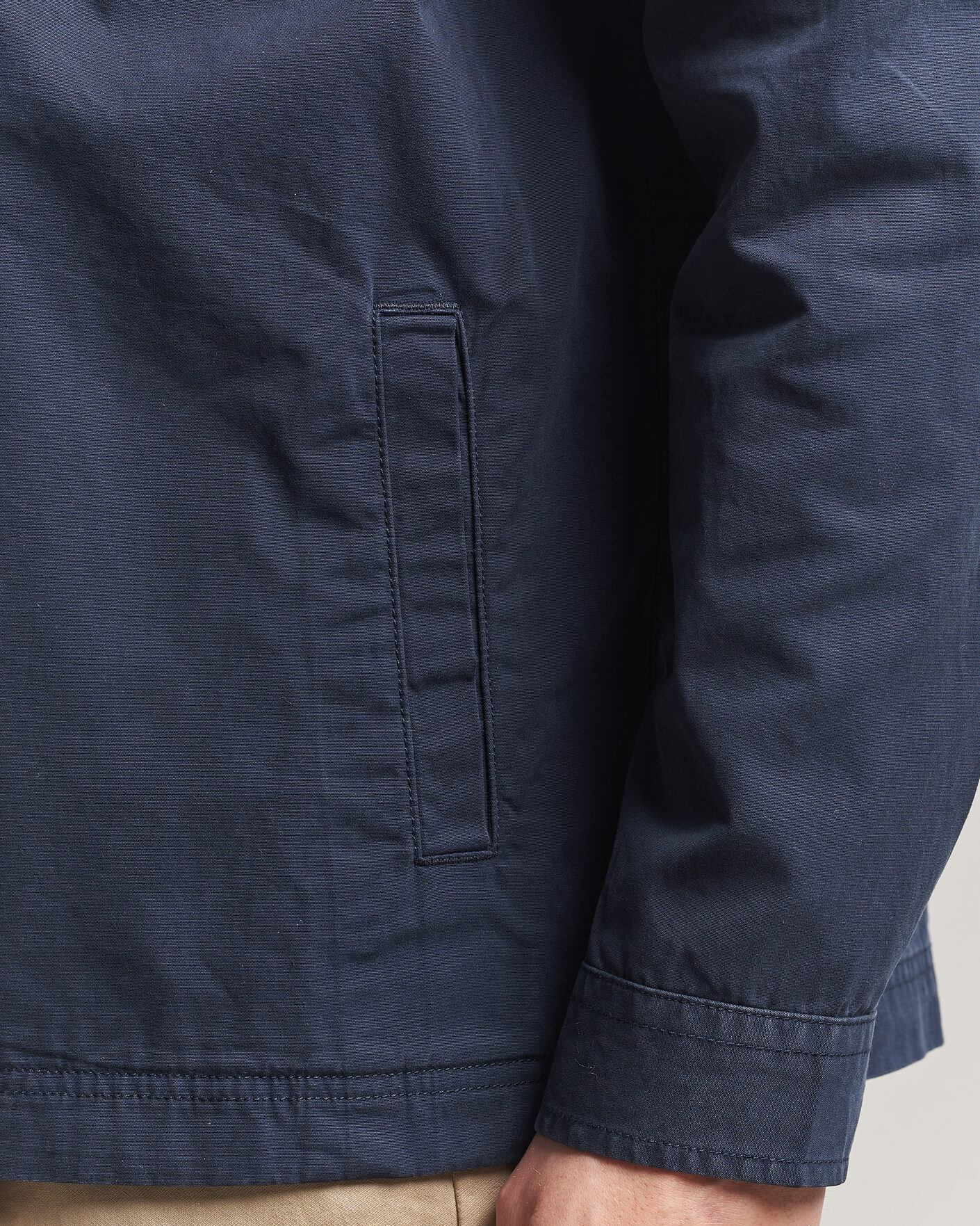 Mies | Kauluspaidat | Barbour Lifestyle | Glendale Zip Overshirt Navy