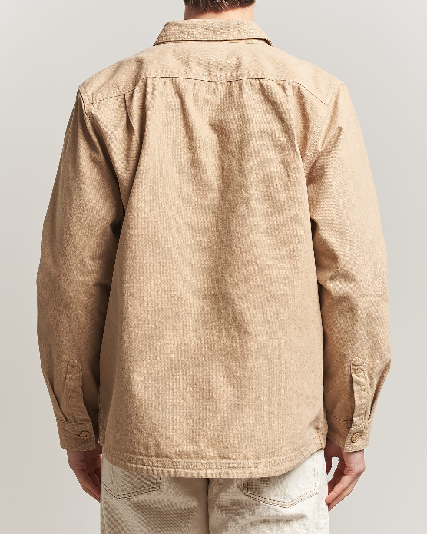 Mies | Kauluspaidat | Barbour Lifestyle | Lingfield Canvas Overshirt Dark Stone