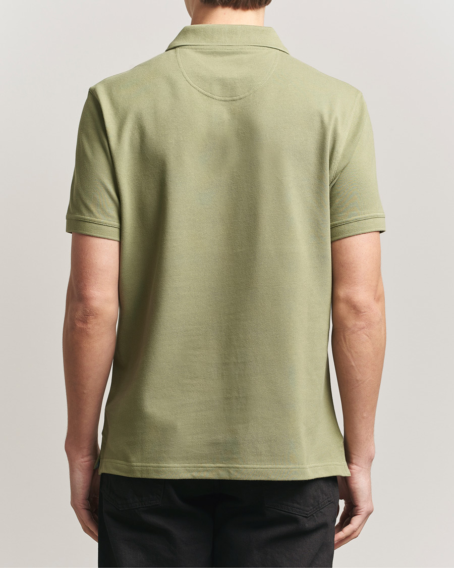Mies | Pikeet | Barbour Lifestyle | Tartan Pique Polo Laurel Green
