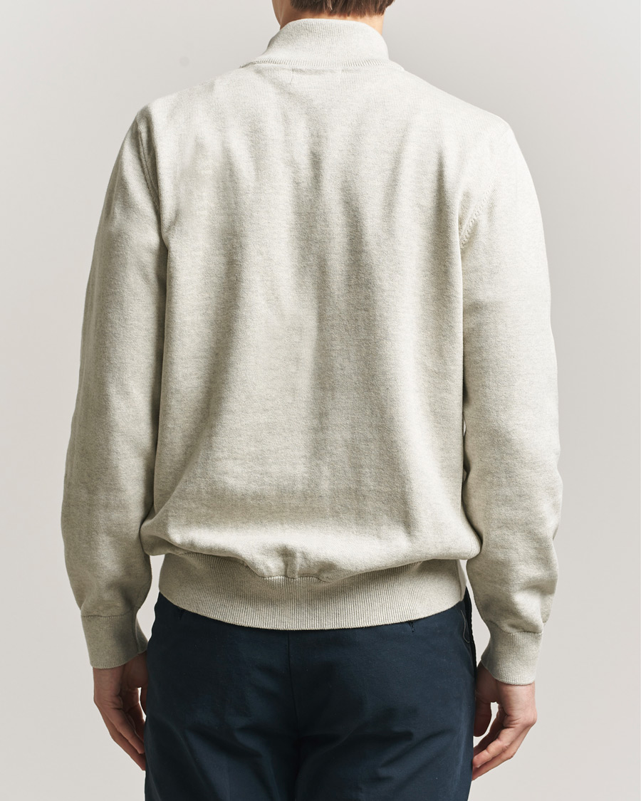 Mies | Puserot | Barbour Lifestyle | Cotton Half Zip Neutral