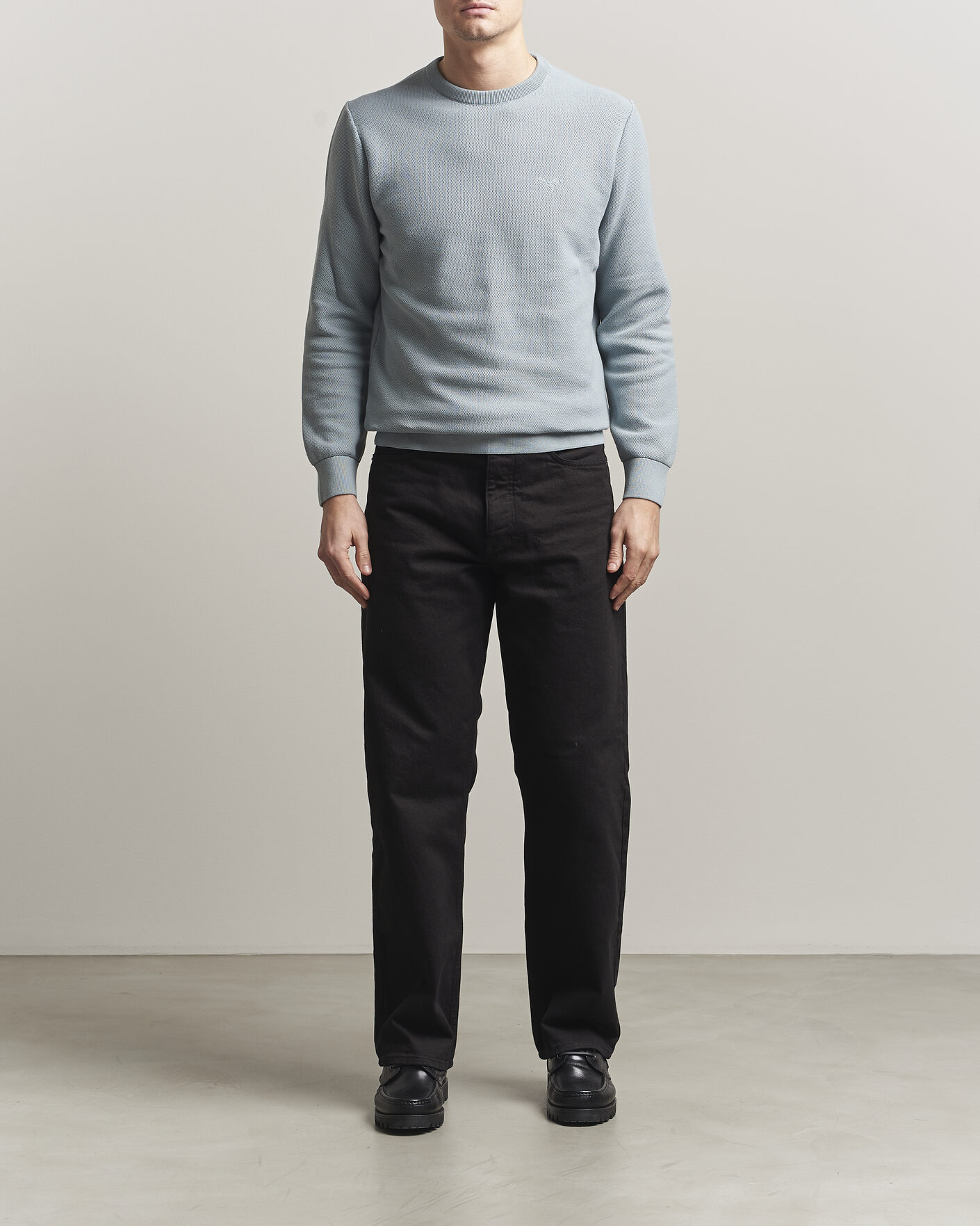 Mies | Puserot | Barbour Lifestyle | Honeycomb Crew Neck Slate