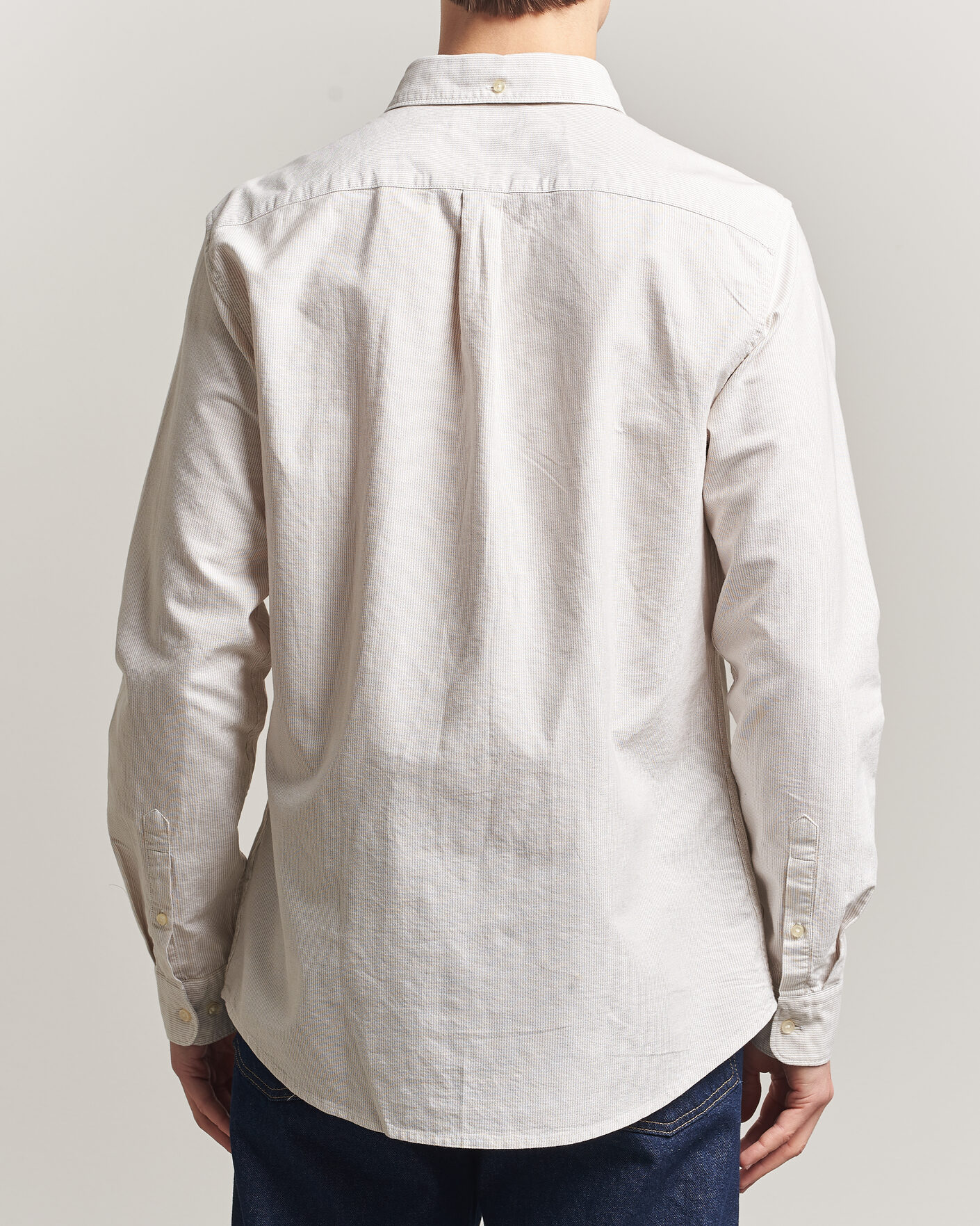 Mies | Kauluspaidat | Barbour Lifestyle | Striped Oxtown Shirt Stone