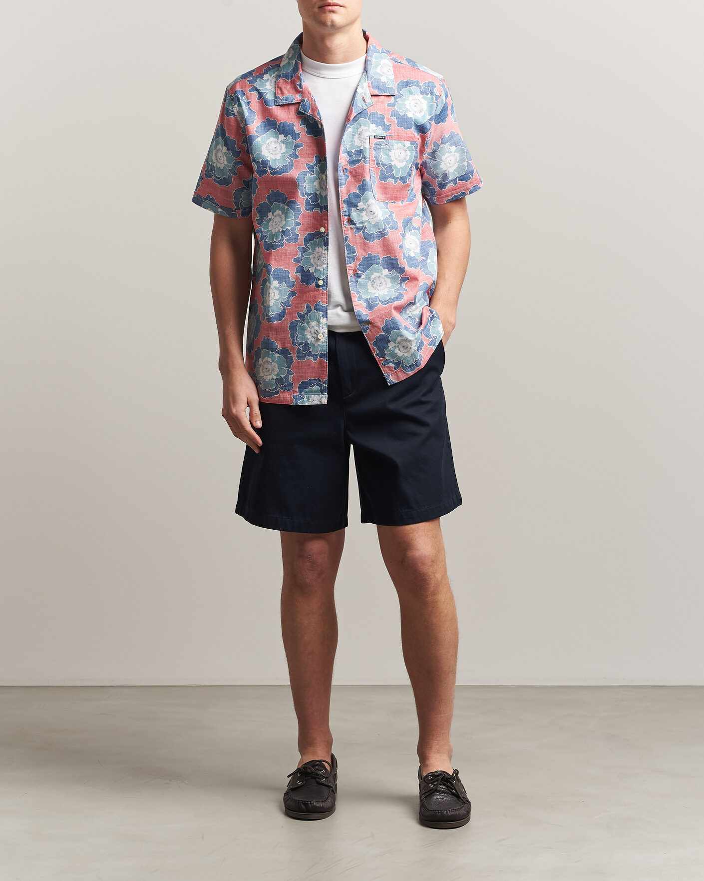 Mies | Kauluspaidat | Barbour Lifestyle | Hauxley Printed Summer Fit Shirt Lava