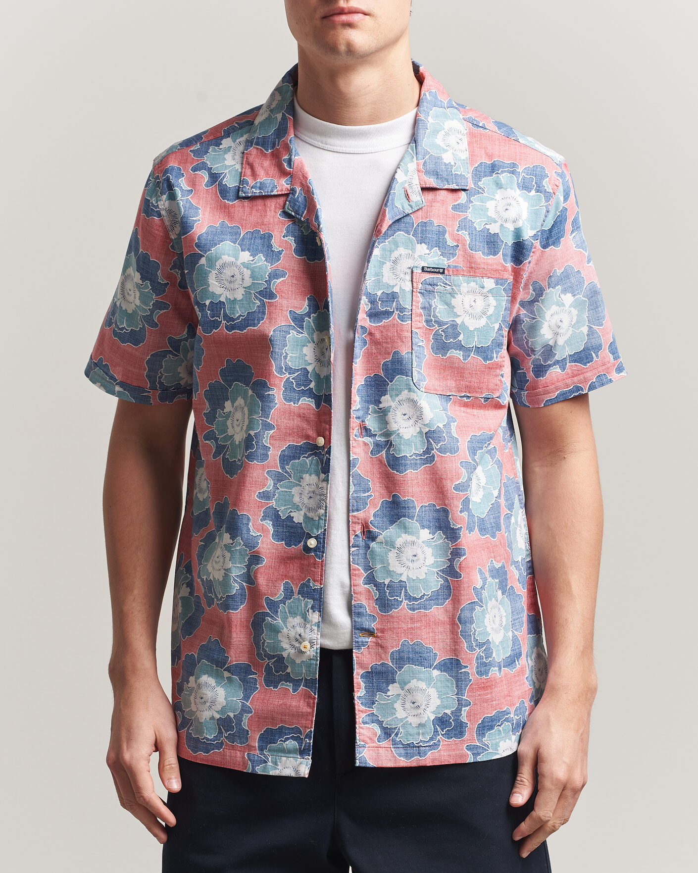 Mies | Kauluspaidat | Barbour Lifestyle | Hauxley Printed Summer Fit Shirt Lava