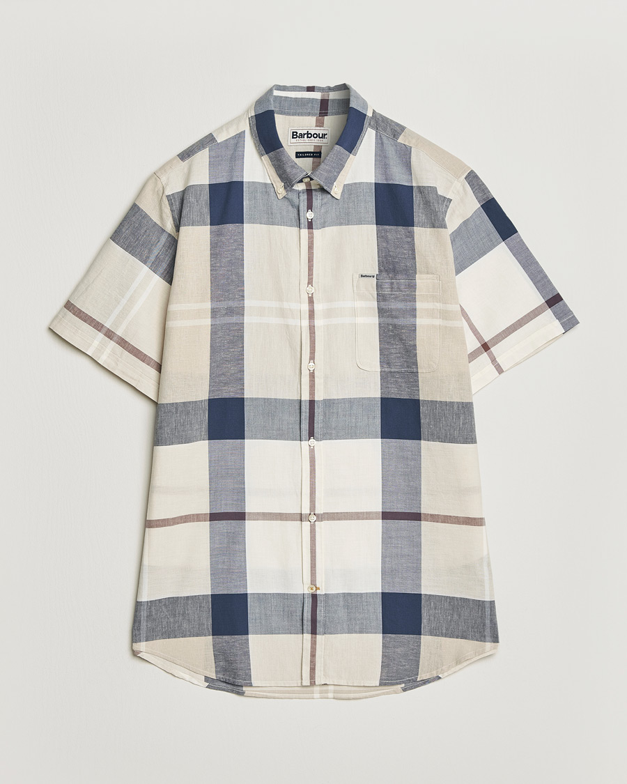 Mies | Kauluspaidat | Barbour Lifestyle | Douglas Short Sleeve Tailored Shirt Oban Mist Tartan