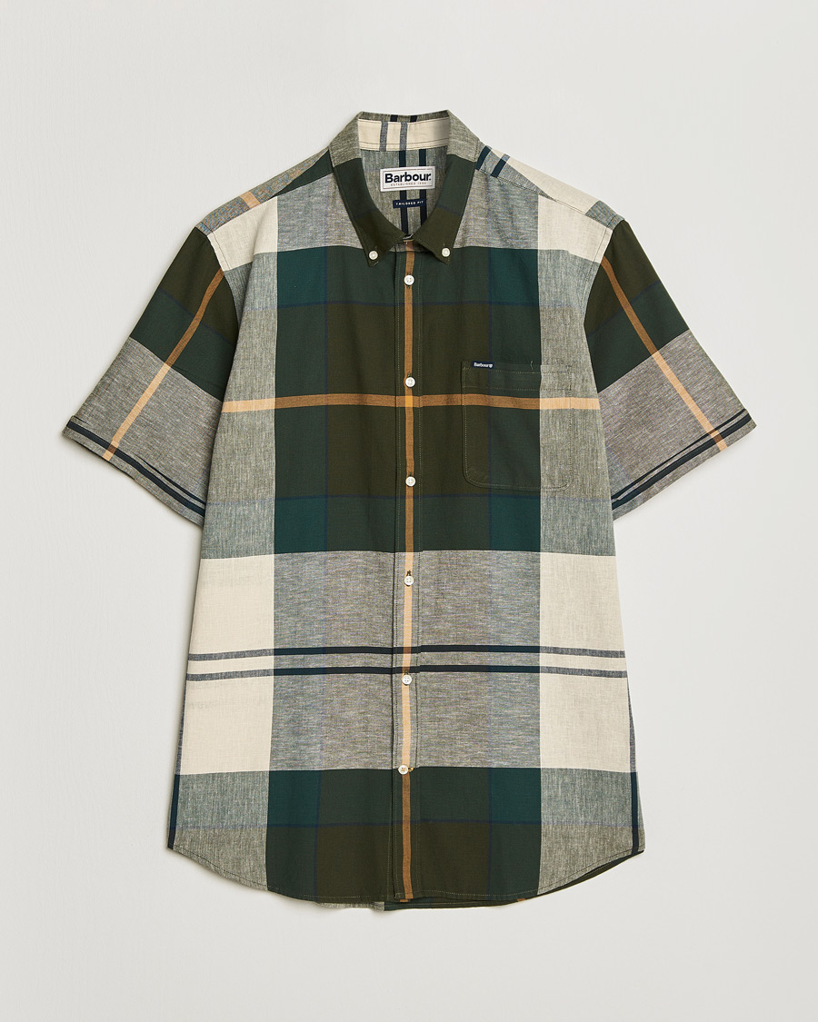 Mies | Kauluspaidat | Barbour Lifestyle | Douglas Short Sleeve Tailored Shirt Ancient Tartan