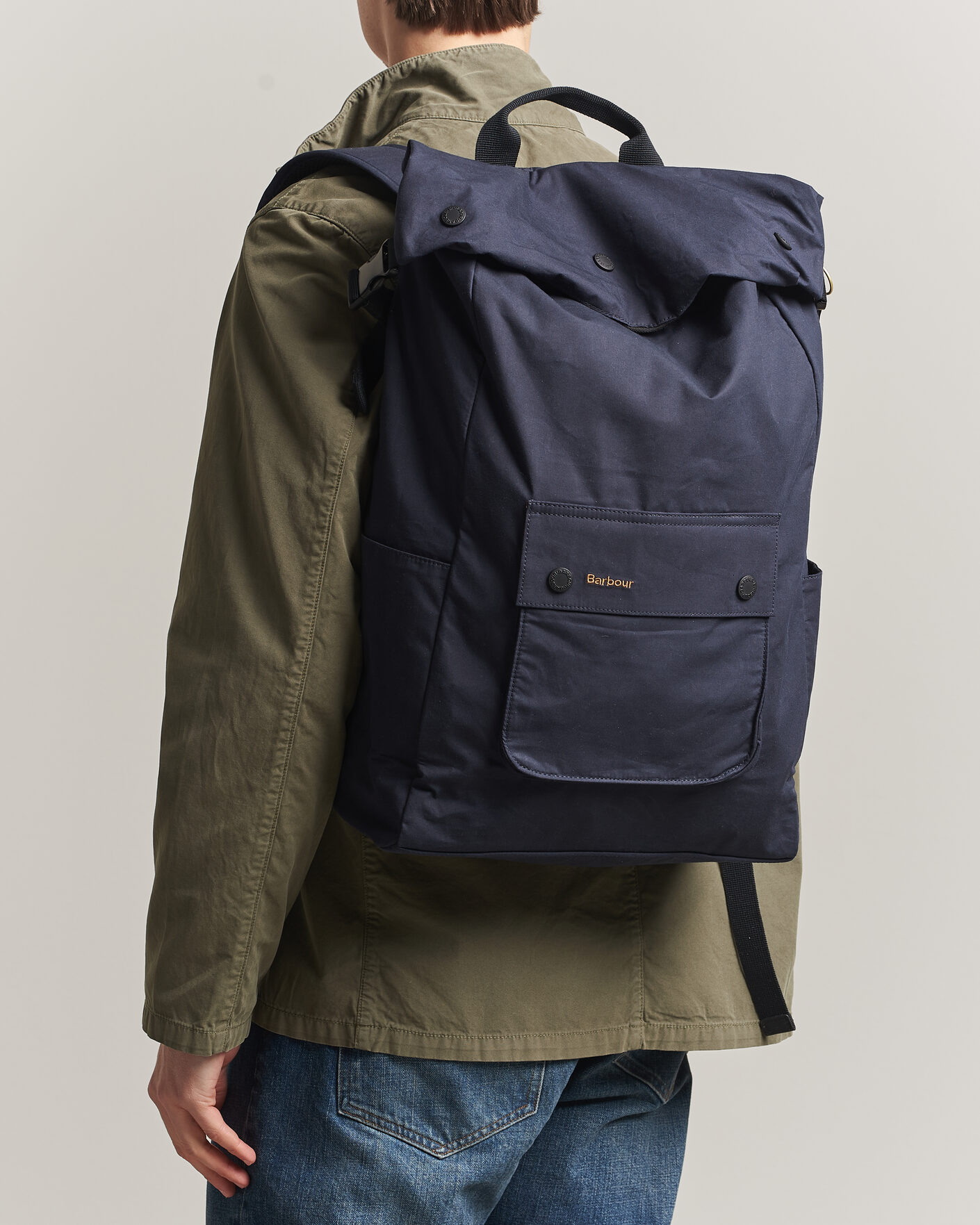 Mies | Laukut | Barbour Lifestyle | Transport Foldover Backpack Navy
