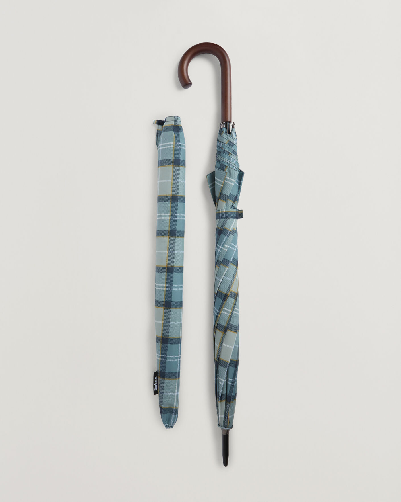 Mies | Sateenvarjot | Barbour Lifestyle | Full Length Tartan Umbrella Highland Loch