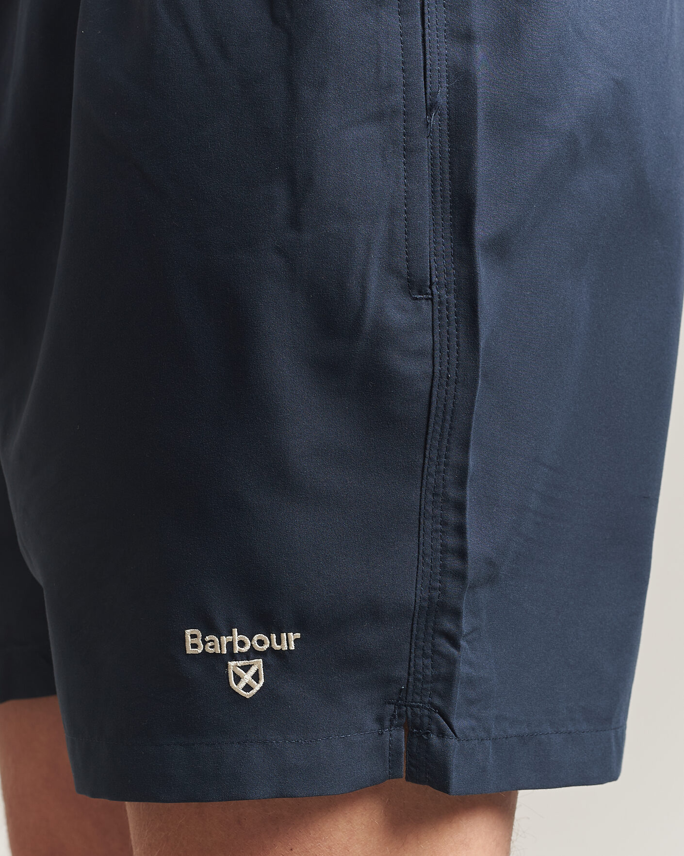 Mies | Uimahousut | Barbour Lifestyle | Staple Logo Swimshorts Navy