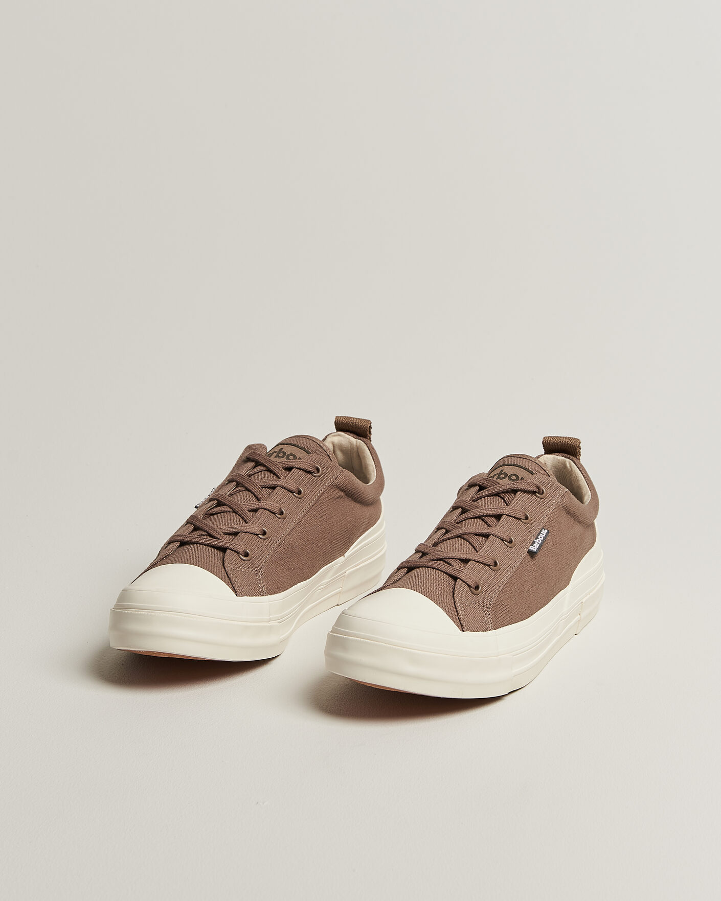 Mies | Tennarit | Barbour Lifestyle | Stanhope Canvas Sneakers Taupe