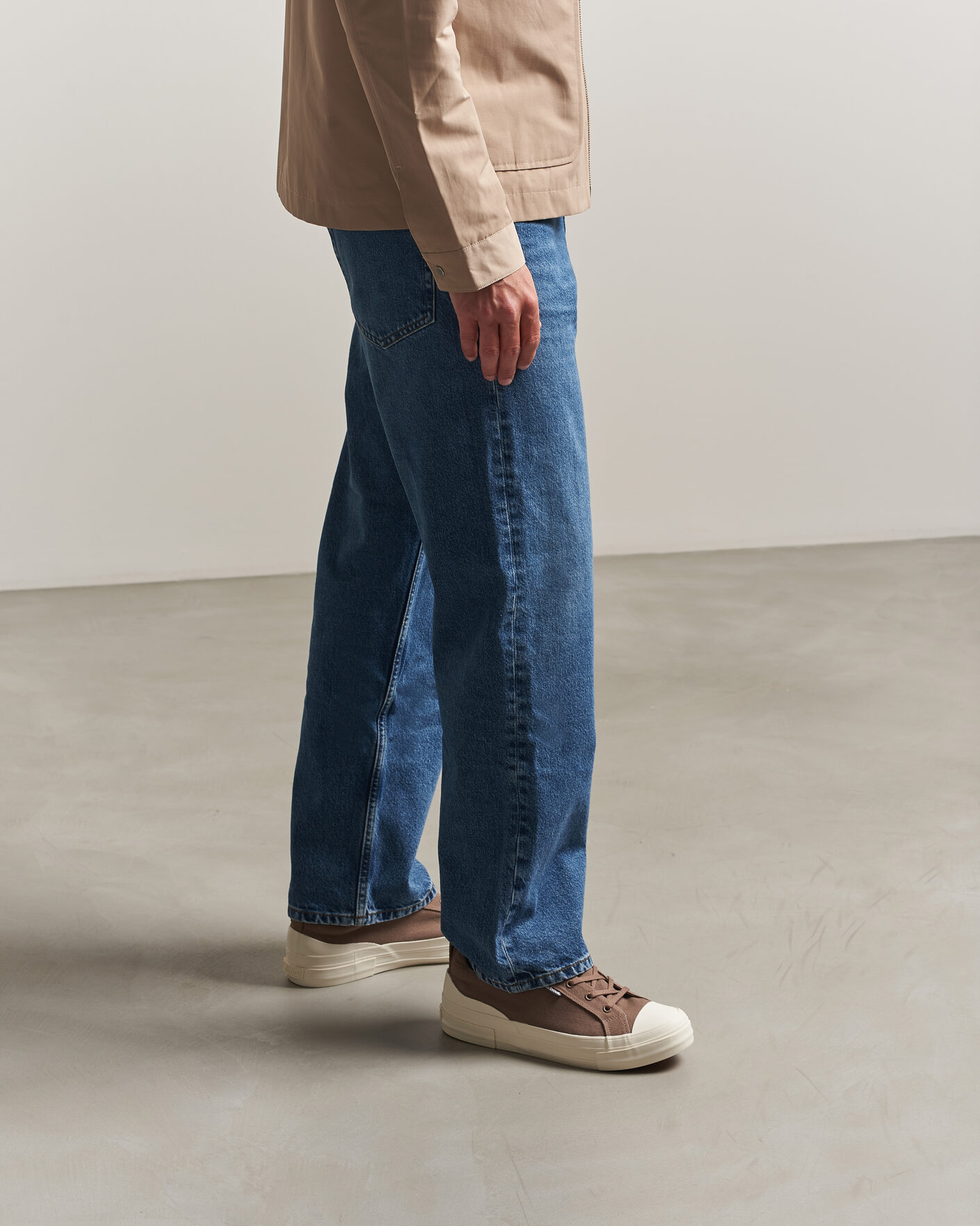 Mies | Tennarit | Barbour Lifestyle | Stanhope Canvas Sneakers Taupe