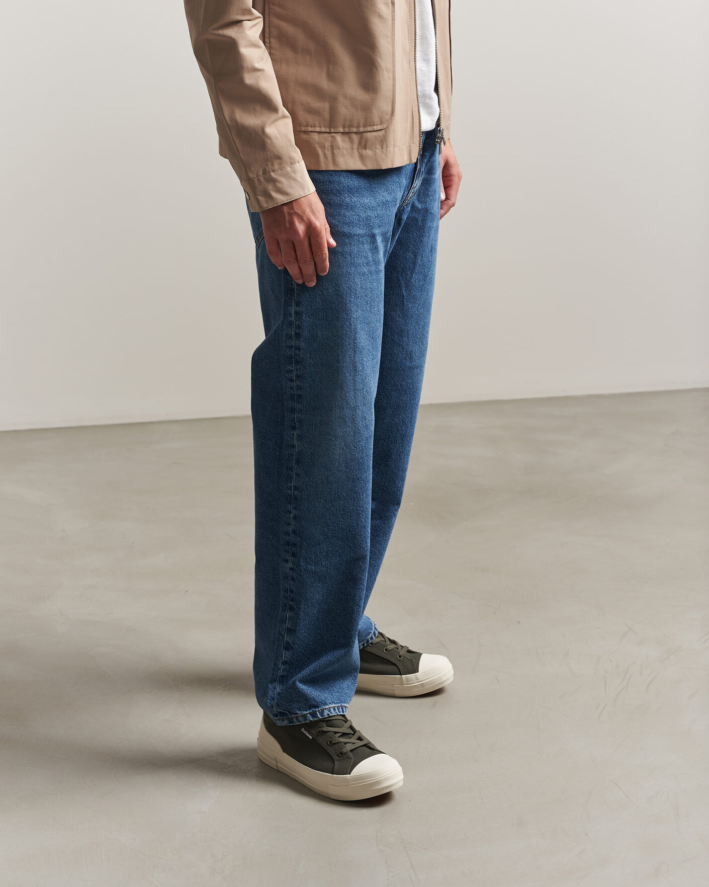 Mies | Tennarit | Barbour Lifestyle | Stanhope Canvas Sneakers Olive
