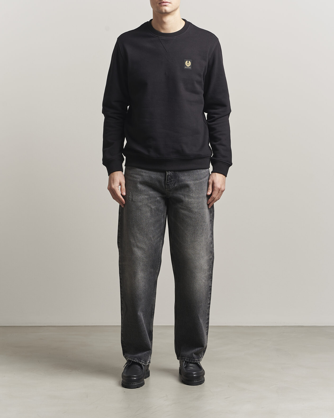 Mies | Puserot | Belstaff | Signature Crew Neck Sweatshirt Black