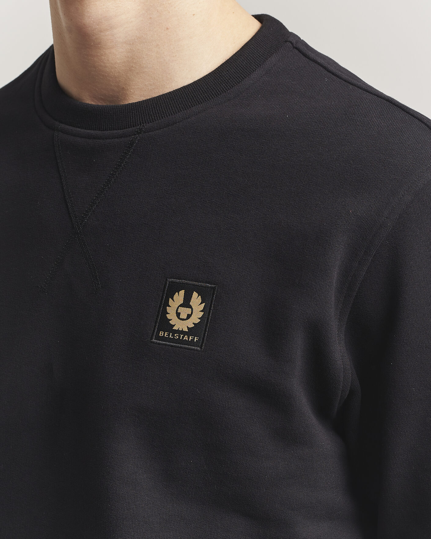 Mies | Puserot | Belstaff | Signature Crew Neck Sweatshirt Black