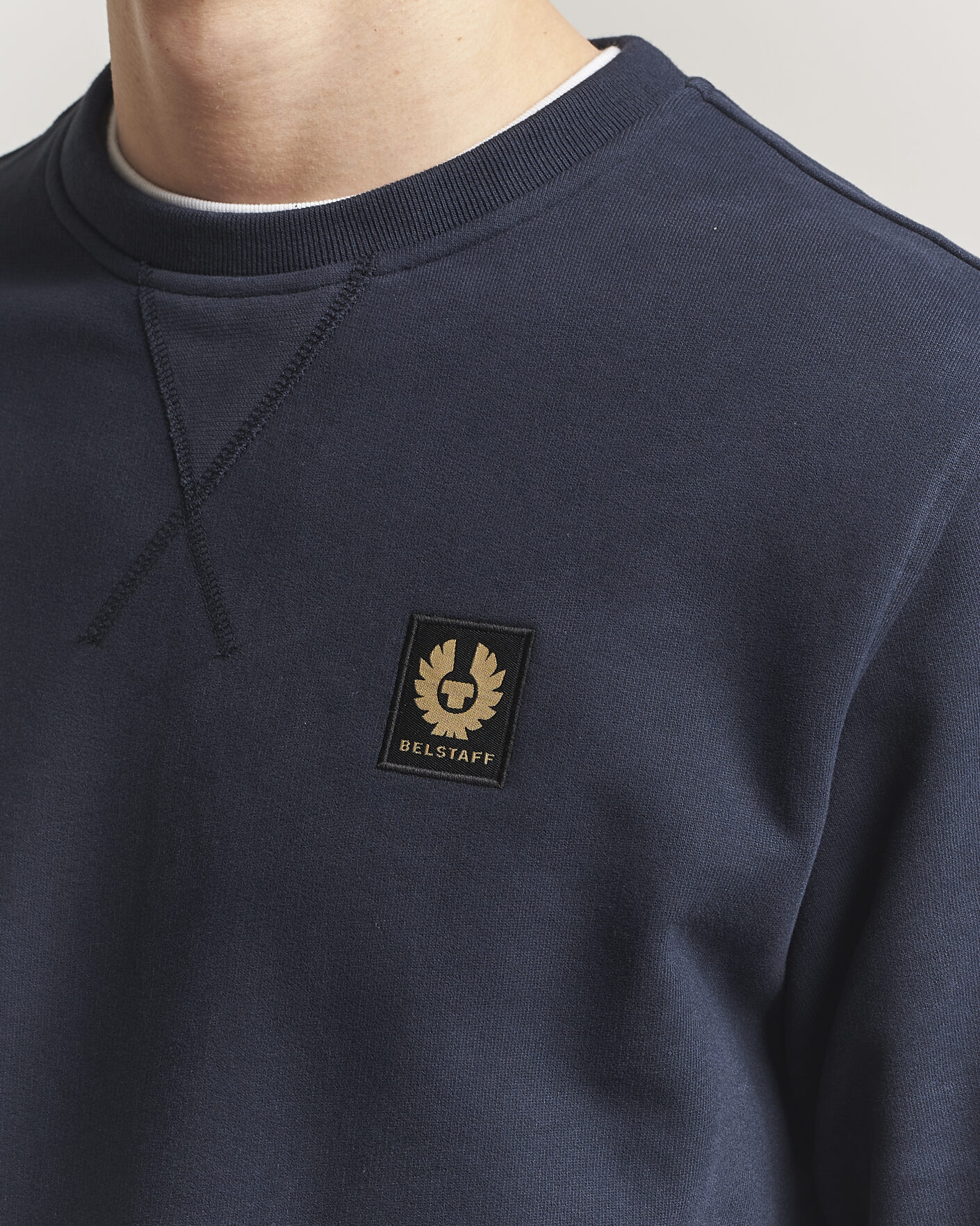 Mies | Puserot | Belstaff | Signature Crew Neck Sweatshirt Dark Ink