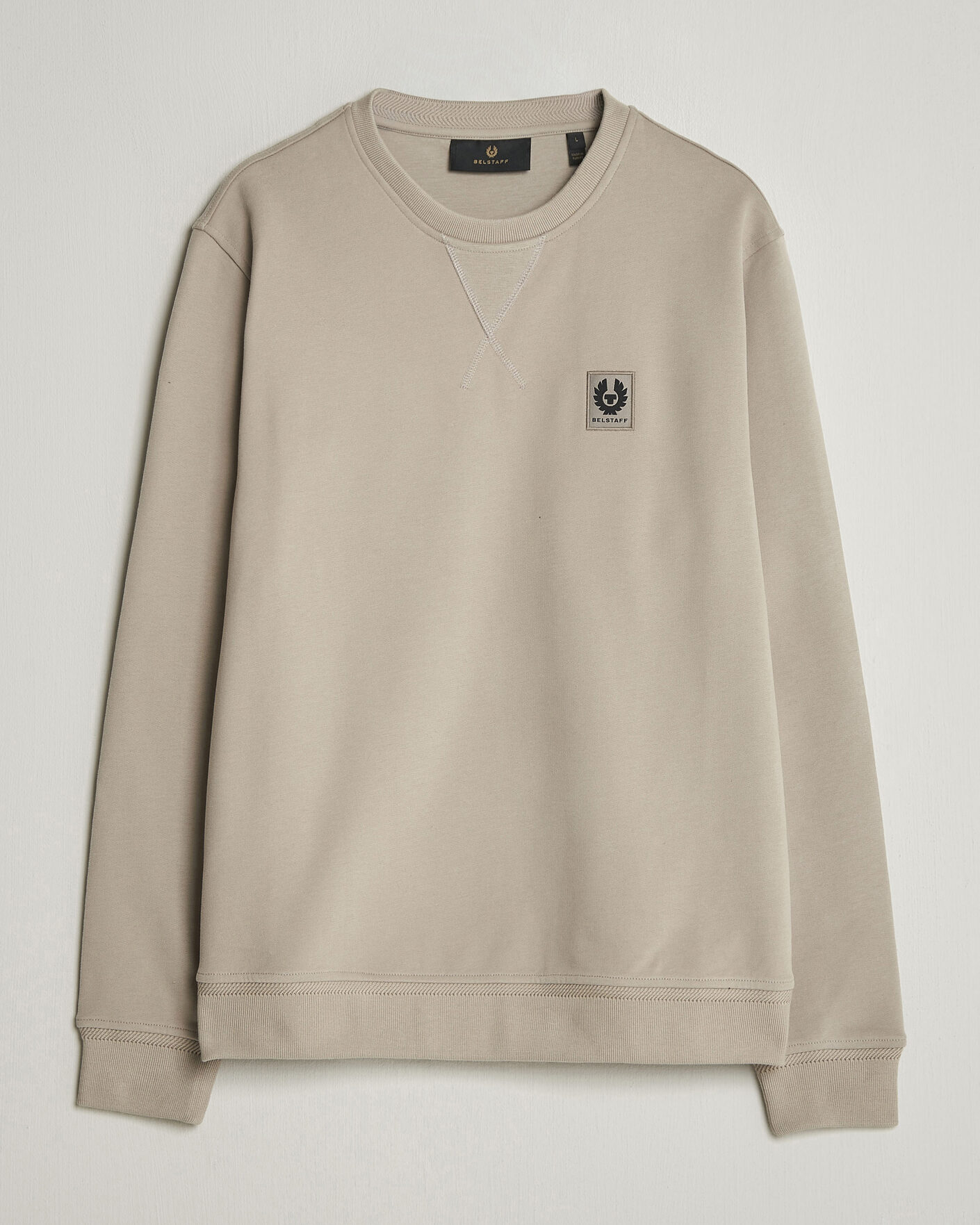 Mies | Puserot | Belstaff | Signature Crew Neck Sweatshirt Dark Sand