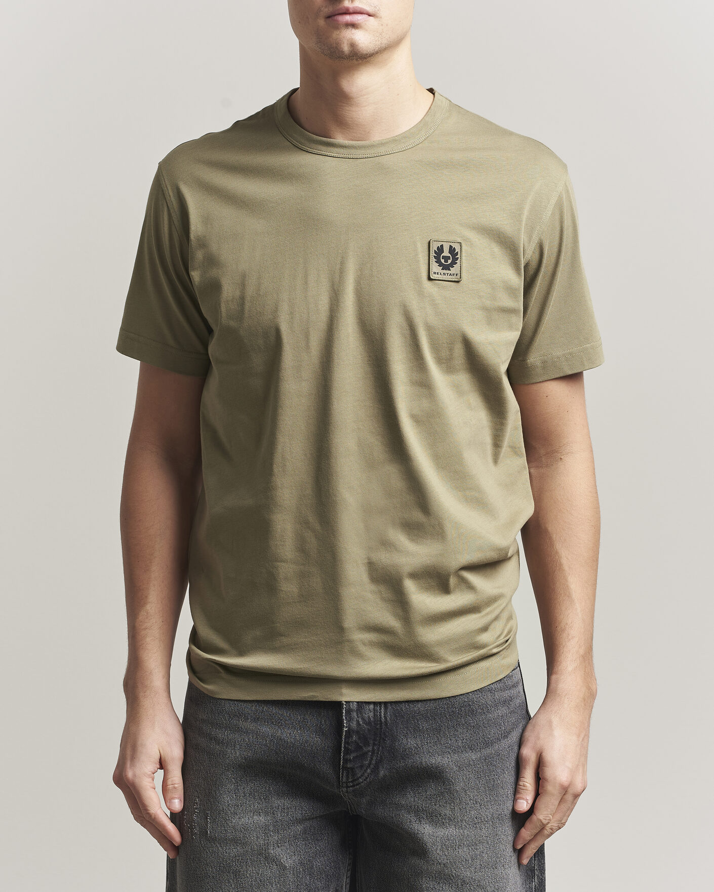 Mies | T-paidat | Belstaff | Signature Crew Neck T-Shirt Fatigue Green