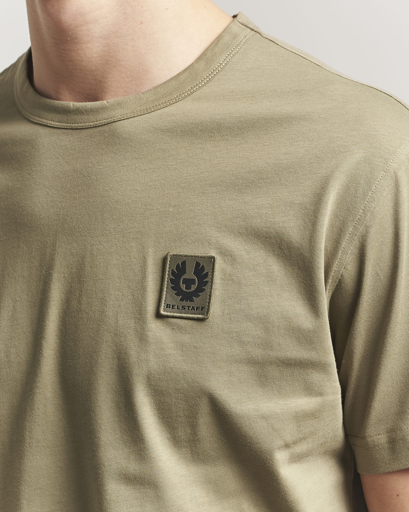 Mies | T-paidat | Belstaff | Signature Crew Neck T-Shirt Fatigue Green