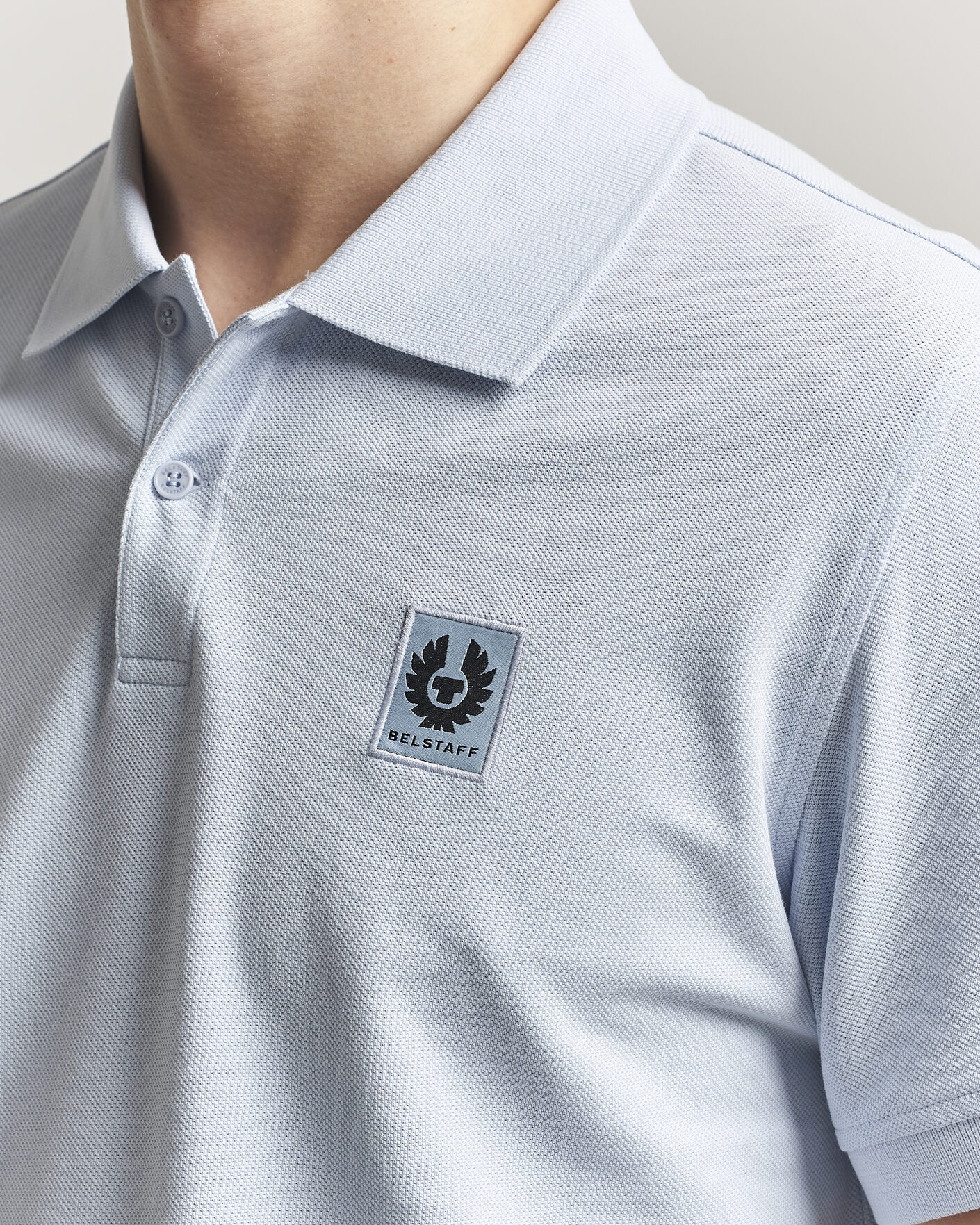 Mies | Pikeet | Belstaff | Signature Polo Sky Blue