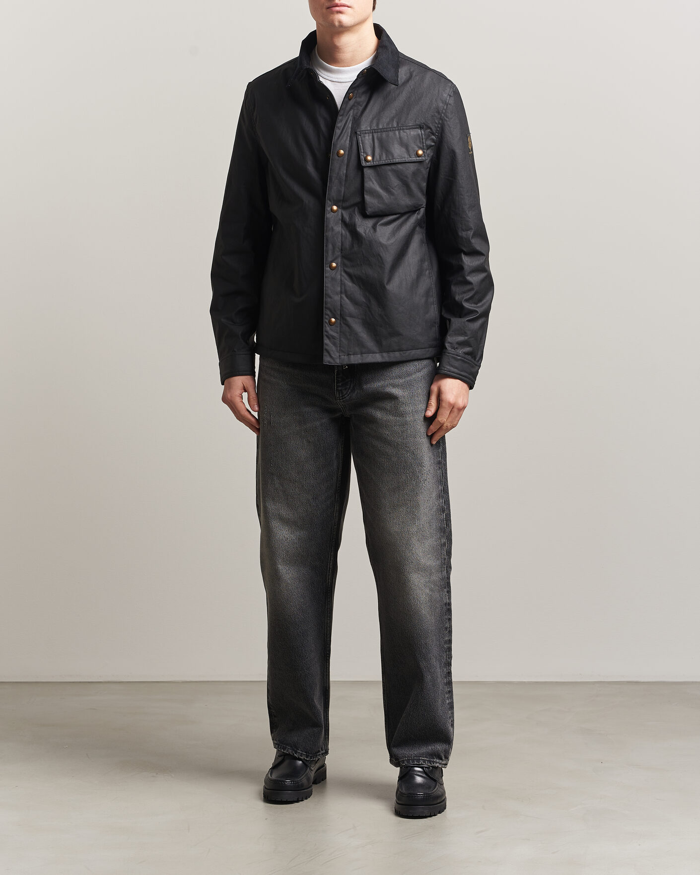 Mies | Takit | Belstaff | Ground Wax Jacket Black