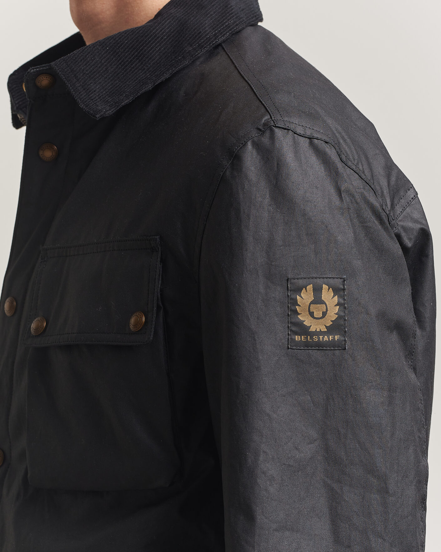 Mies | Takit | Belstaff | Ground Wax Jacket Black