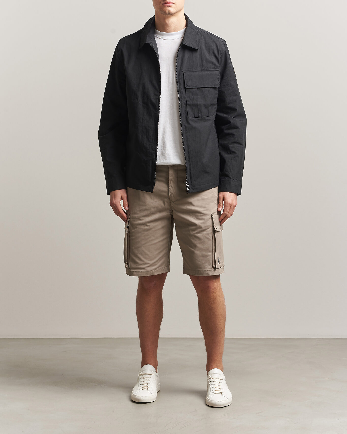 Mies | Shortsit | Belstaff | Route Cargo Shorts Dark Sand