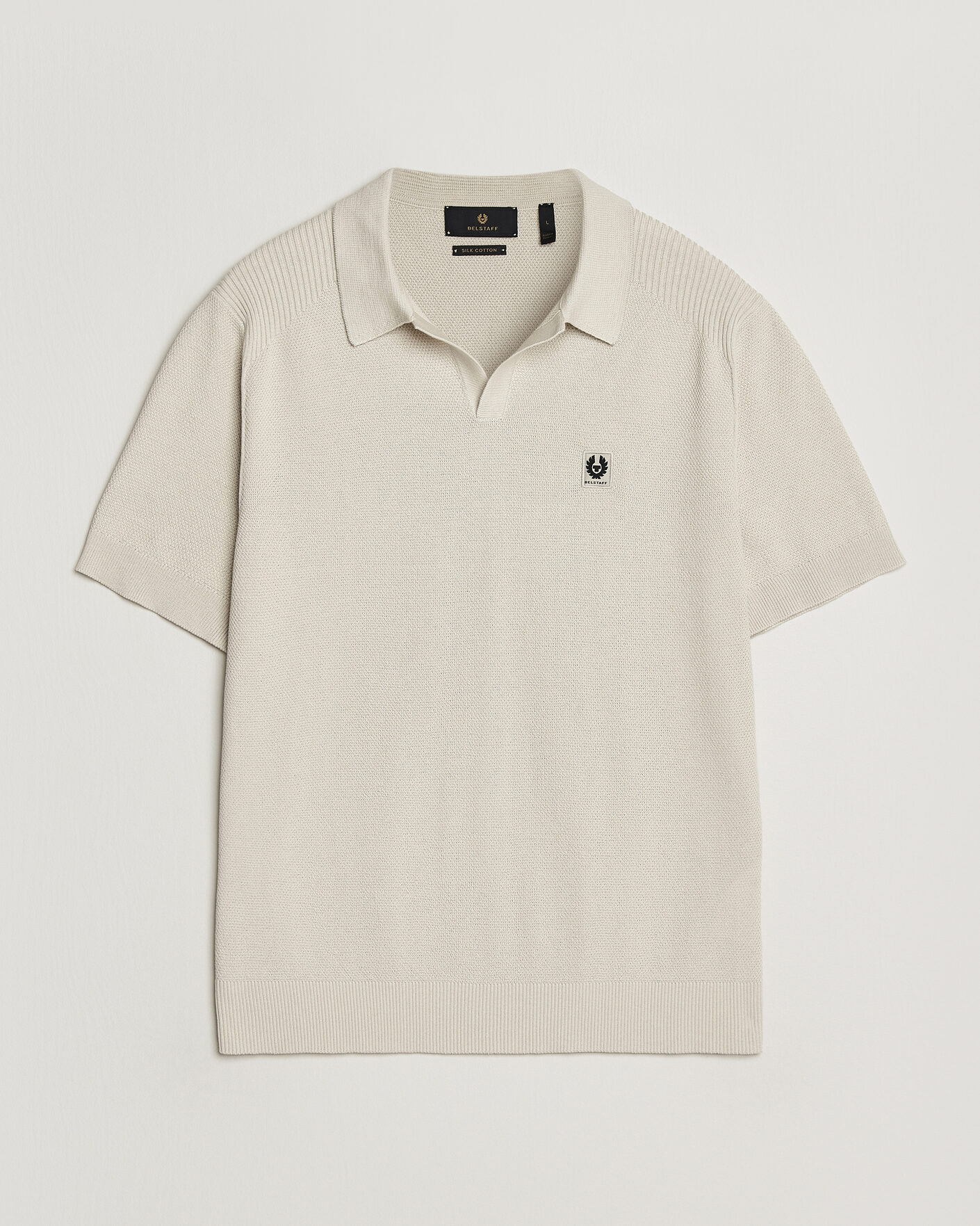 Mies | Pikeet | Belstaff | Coast Knitted Polo Silver Birch