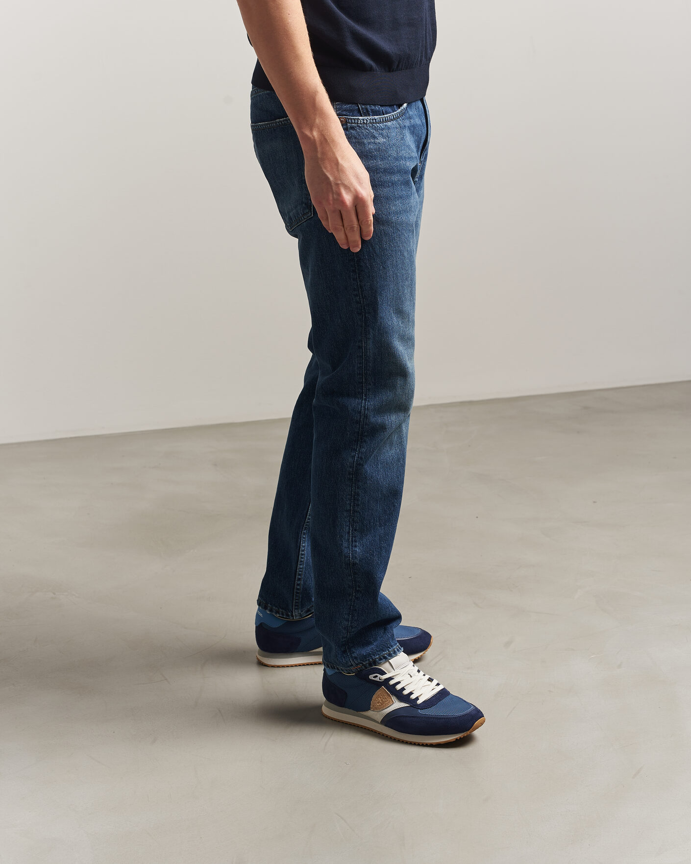 Mies | Tennarit | Philippe Model | BLVille Low Running Sneaker Blue