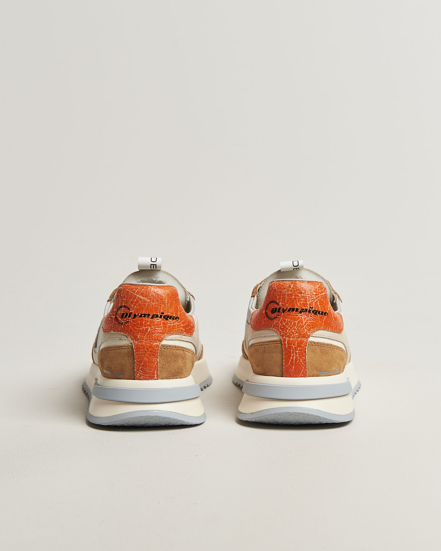 Mies | Tennarit | Philippe Model | Olympique Running Sneaker Grey/Brown