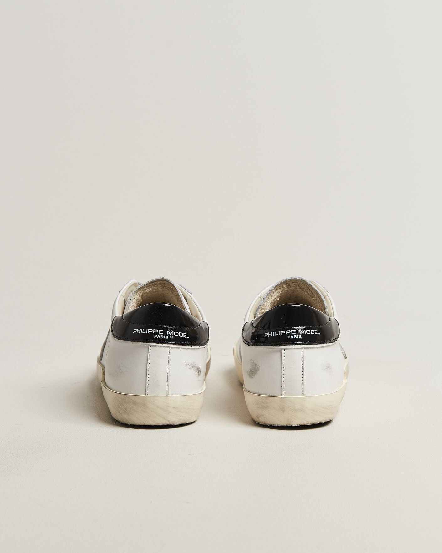 Mies | Tennarit | Philippe Model | PRSX Low Top Canvas Mix Sneaker White/Black