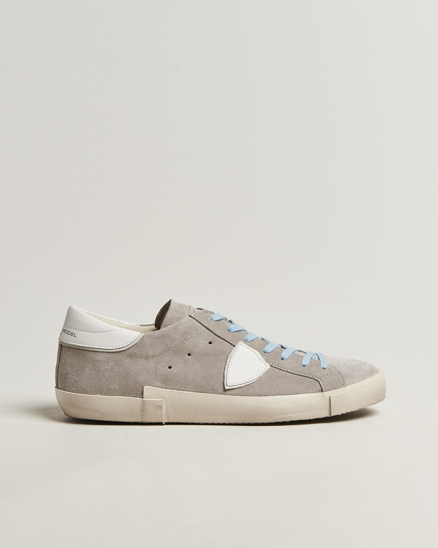 Mies | Tennarit | Philippe Model | PRSX Low Top Canvas Mix Sneaker Grey/White