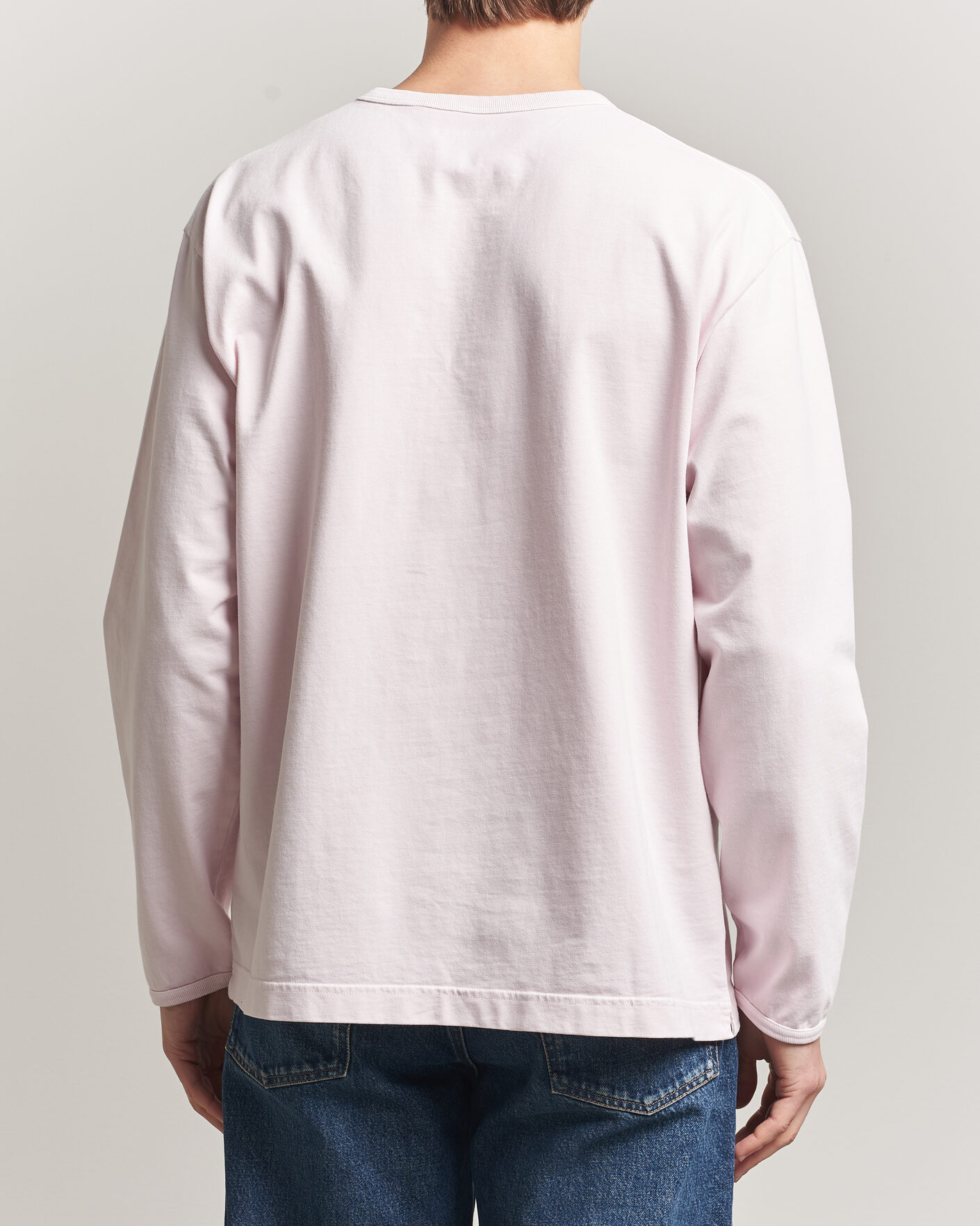 Mies | T-paidat | Sunflower | Heavy Jersey Long Sleeve T-Shirt Pink