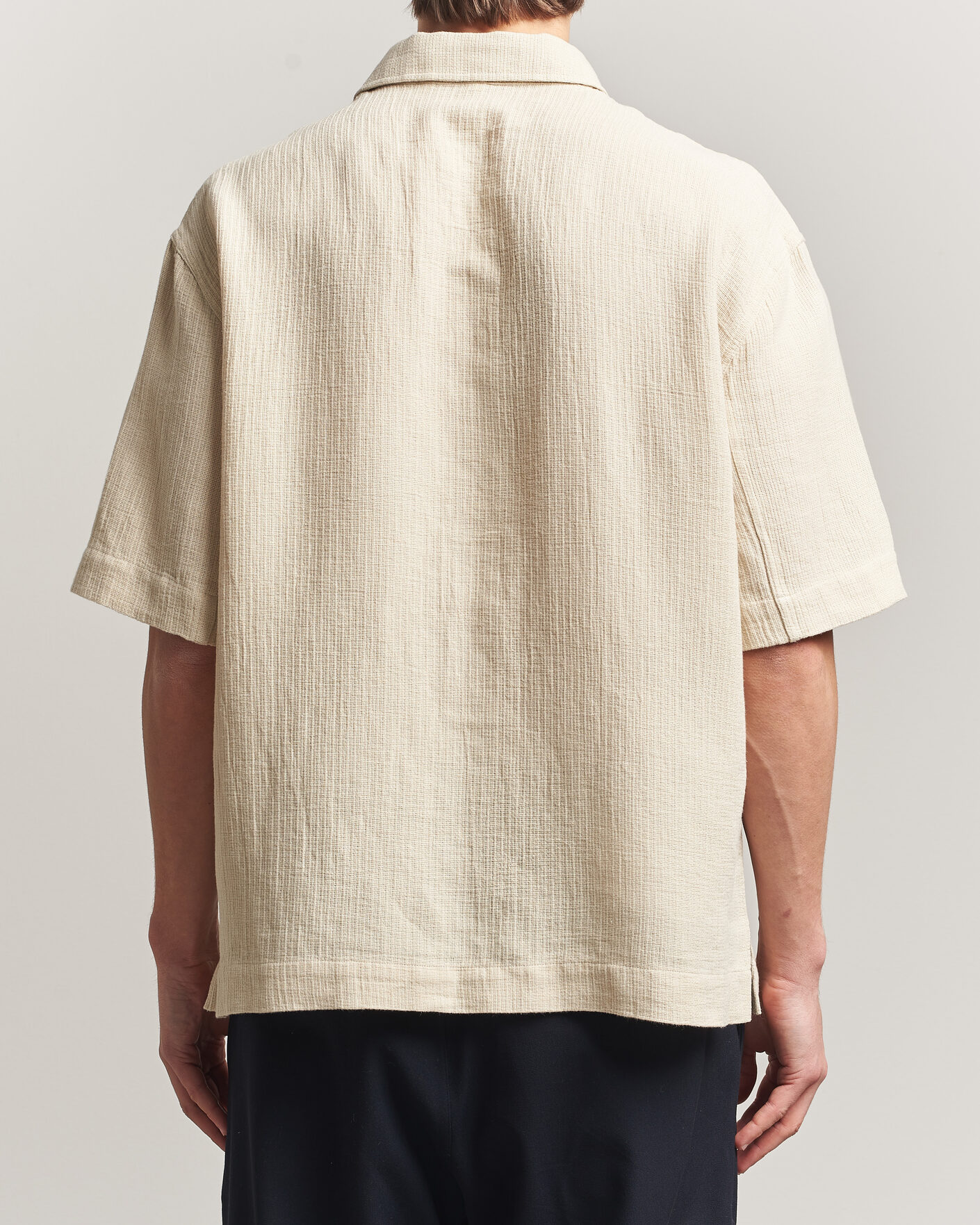 Mies | Kauluspaidat | Sunflower | Adam Short Sleeve Shirt Off White