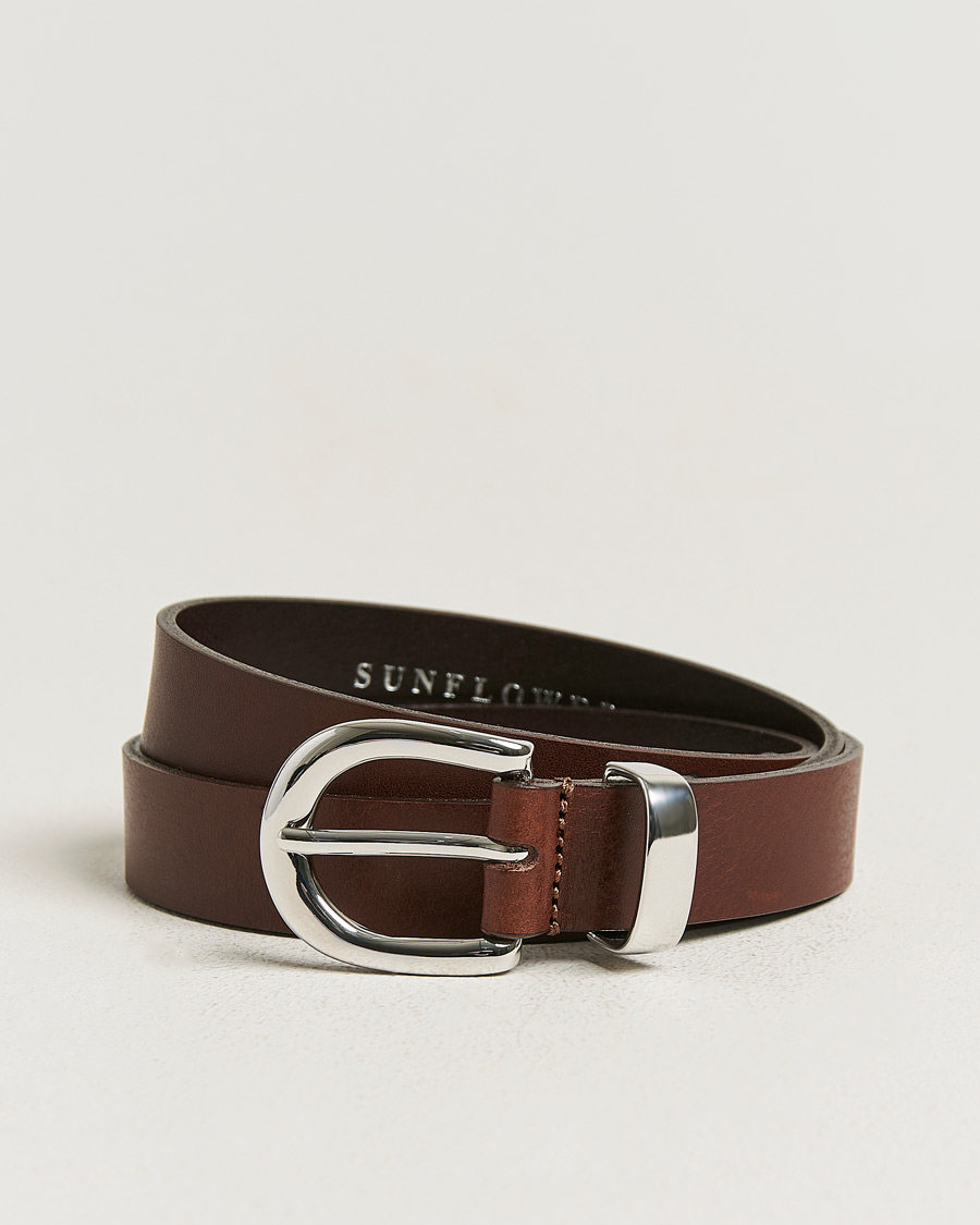 Mies | Vyöt | Sunflower | Simple Belt Brown