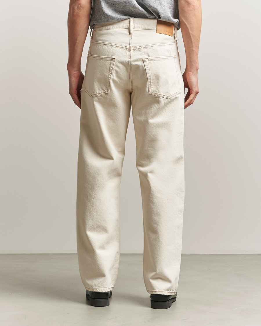 Mies | Farkut | Sunflower | Loose Jeans Ecru Contrast