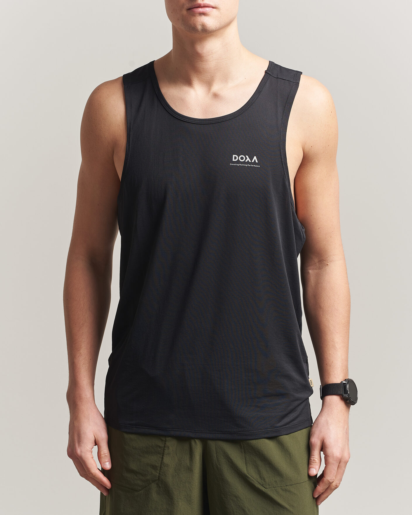 Mies | T-paidat | DOXA | Rerun Singlet Black