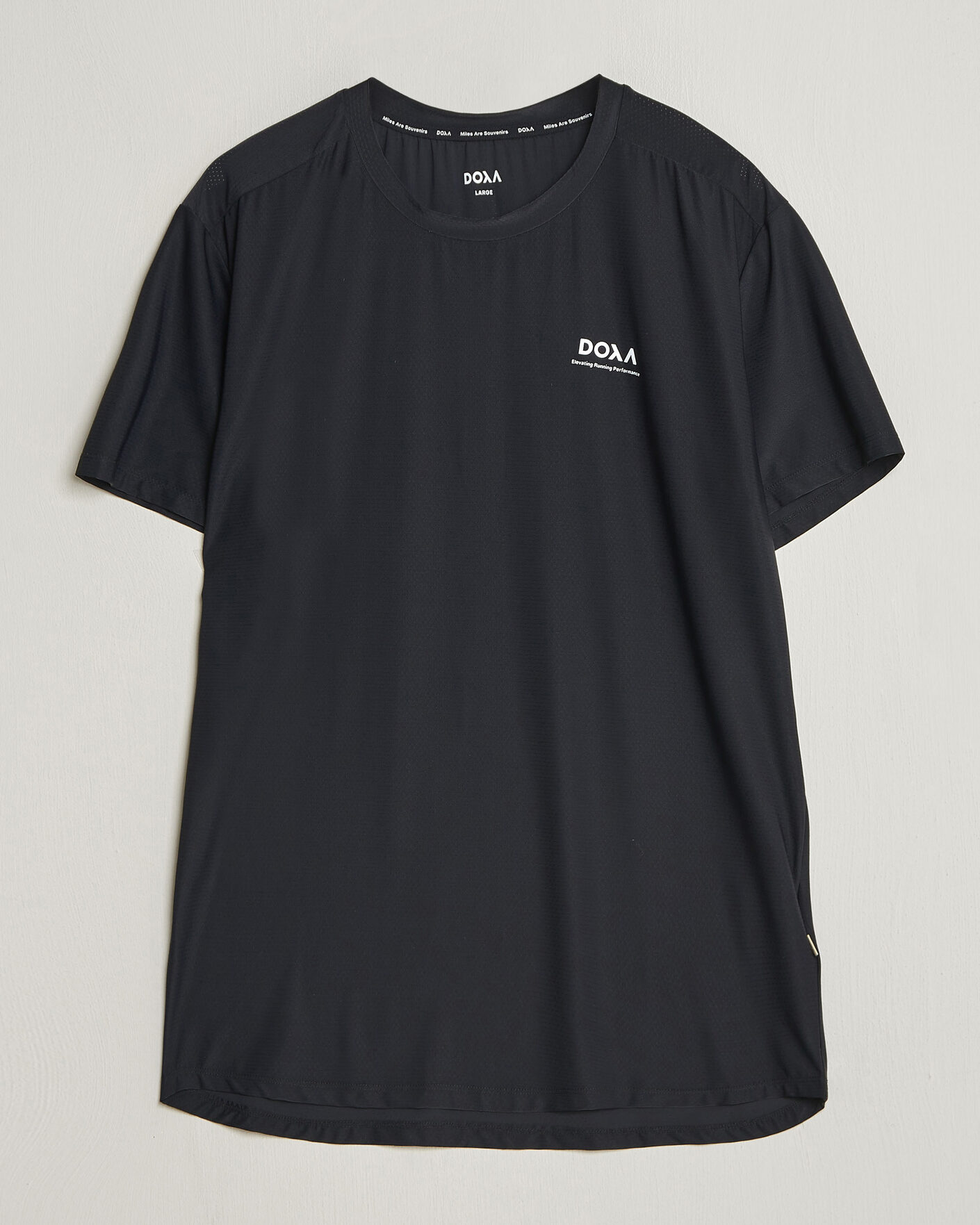 Mies | T-paidat | DOXA | Rerun Short Sleeve T-Shirt Black